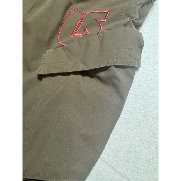 Y2K Burton Snowboarding Pants Men's Size Small Insulated Waterproof Brown Cargo - Picture 7 of 14